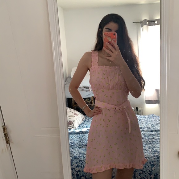 Faithful the Brand | floral belted dress *broken zipper - Picture 4 of 12